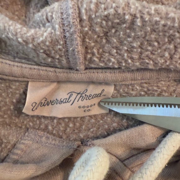 Universal Thread Taupe Women's Hoodie *GOOD USED CONDITION* - Picture 7 of 8